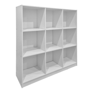 Biblioteca, Gridea, Alb, 30x119.5x121 cm - Img 2