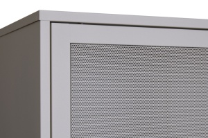 Cabinet VEEP, Gri deschis, 40x180x90 cm
