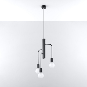 Candelabru Duomo Negru 25x25x100 cm - Img 2