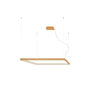 Candelabru LED Nelya Auriu 4000K 110x110x150 cm