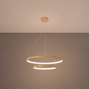 Candelabru LED Rio 55x78 Auriu 3000K 78x78x150 cm - Img 3