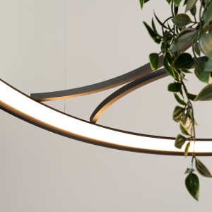 Candelabru LED Rio Bio 110 Negru 3000K 110x110x200 cm - Img 7