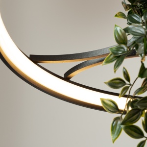 Candelabru LED Rio Bio 78 Negru 3000K 78x78x200 cm - Img 6