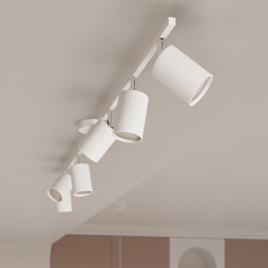 Candelabru Lemmi Alb 77x77x125 cm - Img 7