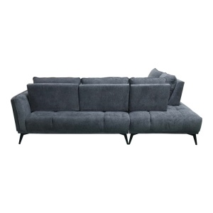 Coltar dreapta Belanza, Gri inchis, 213x265x90 cm - Img 5