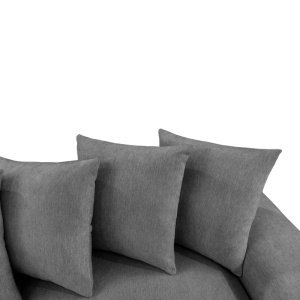 Coltar dreapta, Gerando, Antracit, 336x179x83 cm - Img 6