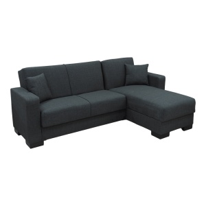 Coltar extensibil reversibil, Dumma, Antracit, 226x146x86 cm - Img 4
