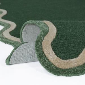 Covor Rivo Wool Verde 120x170 cm - Img 2