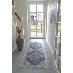 Covor Traversa pentru hol Havana, Albastru, 200x80x1 cm - Img 2