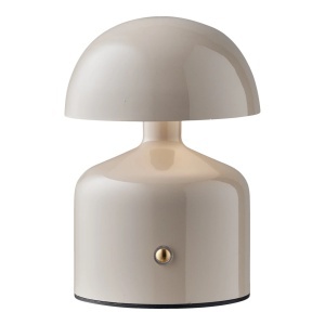 Lampa de masa Aulla, Gri, 10x10x13.5 cm - Img 2