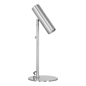 Lampa de masa Paris, Argintiu, 20x20x47 cm - Img 5