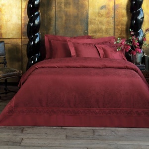 Lenjerie Dorian Burgundy King Size (Bumbac Egiptean)
