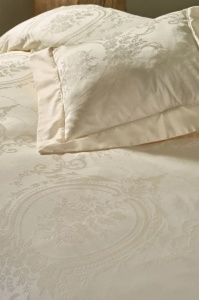 Lenjerie Juliette Ecru King Size (Bumbac Egiptean) - Img 2