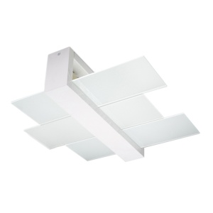 Lustra Feniks Alb 43x43x12 cm