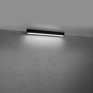 Lustra LED Pinne Negru 4000K 67x6x6 cm - Img 3
