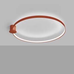 Lustra LED Rio 110 Rosu 4000K 110x115x16 cm - Img 3
