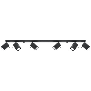 Lustra Merida Negru 118x6x16 cm