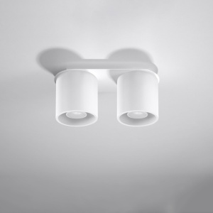 Lustra Orbis Alb 26x10x12 cm - Img 2