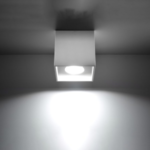 Lustra Quad Alb 10x10x10 cm - Img 3