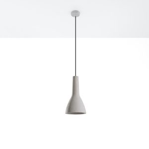 Lustra suspendata Empoli Gri 17x17x132 cm - Img 2