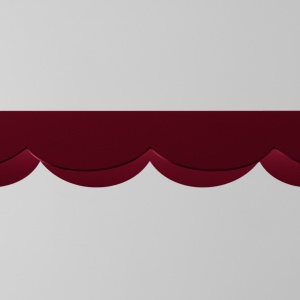 Lustra suspendata LED Biscuit Burgundy 4000K 131x13x200 cm - Img 8