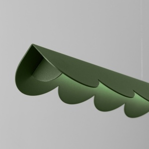 Lustra suspendata LED Biscuit Olive 4000K 131x13x200 cm - Img 4