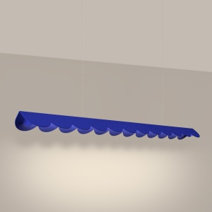 Lustra suspendata LED Biscuit Ultramarine 3000K 131x13x200 cm - Img 3