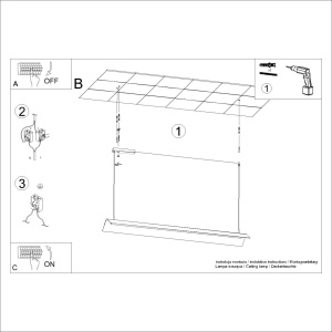 Lustra suspendata LED Elva Bej 3000K 150x27.5x200 cm - Img 10