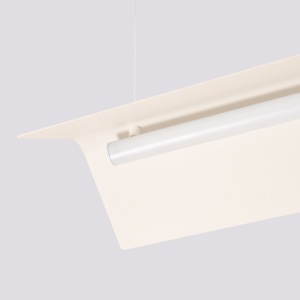 Lustra suspendata LED Elva Bej 4000K 150x27.5x200 cm - Img 7