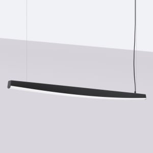 Lustra suspendata LED Jorun 150 Negru 4000K 150x3x210 cm - Img 2