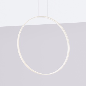 Lustra suspendata LED Rio 78 Bej 4000K 78x16x150 cm - Img 2