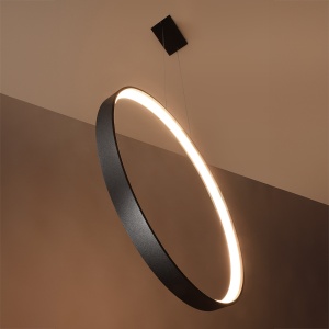 Lustra suspendata LED Rio Alb 3000K 110x16x150 cm - Img 2