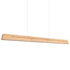 Lustra suspendata LED Skog Stejar 3000K 150x5.5x210 cm