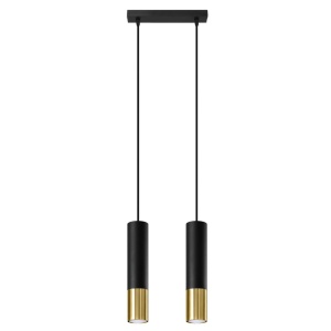 Lustra suspendata Loopez Auriu 30x6x90 cm