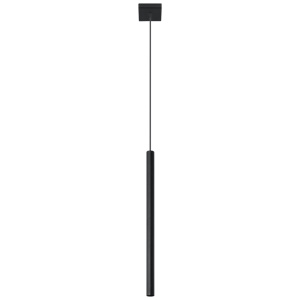 Lustra suspendata Pastelo Negru 8x8x100 cm