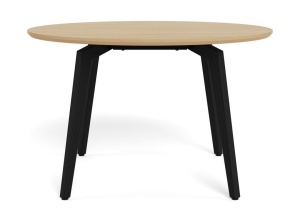 Masa dining Cadiz, Natural, 75x120x120 cm - Img 14