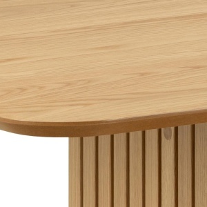 Masa dining Christo, Natural, 75x220x105 cm - Img 7