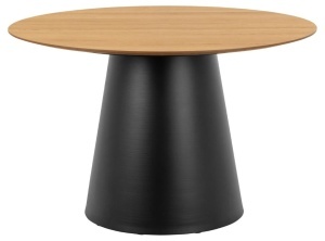 Masa dining Soli, Natural, 75x120x120 cm - Img 7