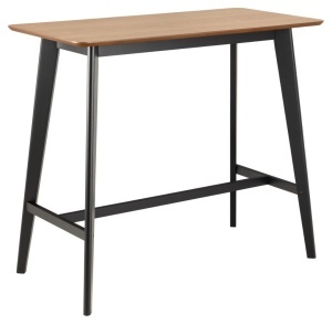 Masa tip bar Roxby, Natural, 105x120x60 cm - Img 4