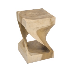 Masuta auxiliara Cabair, Natural, 30x30x46 cm - Img 2