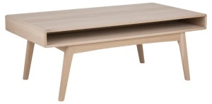 Masuta de cafea Marte, Alb, 50x130x70 cm - Img 2