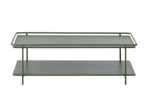 Masuta de cafea YUBA, Verde inchis, 55x34x110 cm