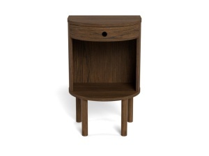 Noptiera Paron, Gri, 60x40x31.5 cm - Img 3