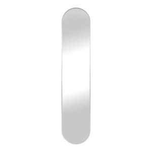 Oglinda de perete Hennetved, Argintiu, 3x35x170 cm - Img 3