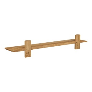 Raft de perete Calcata, Natural, 22x110x18.5 cm