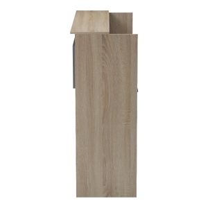 Receptie birou, Optima, Gri, 40x110x110 cm - Img 7