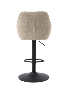Scaun bar AVOLA SELECT, Bej, 53x96-110x51 cm