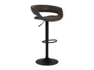 Scaun de bar Grace, Negru Mat, 101x54.5x48.5 cm - Img 2