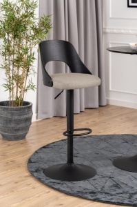 Scaun de bar Lucy, Maro, 113x47x50.5 cm