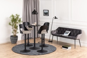 Scaun de bar Lucy, Maro, 113x47x50.5 cm - Img 2